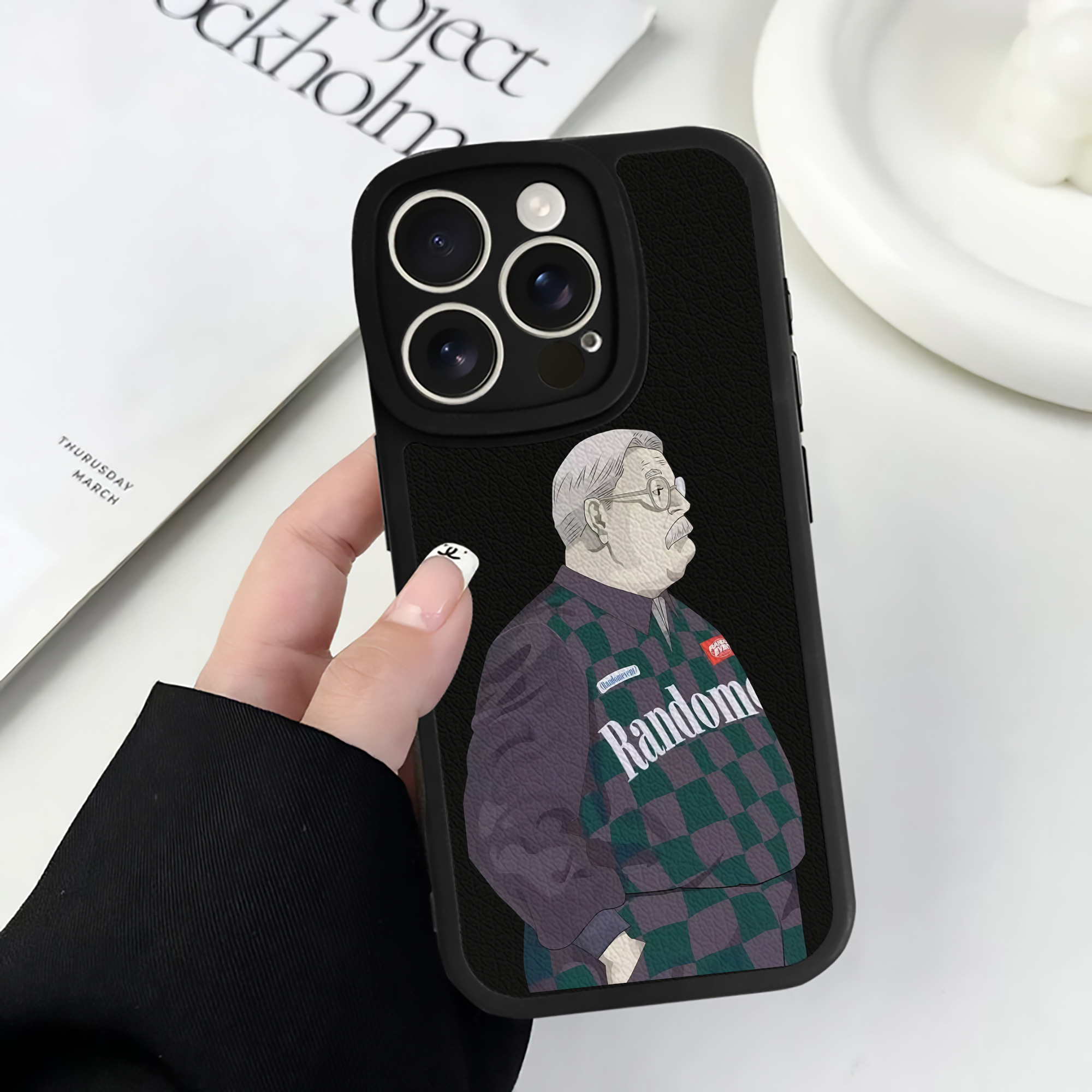 （画像用） SLAM DUNK／スラムダンク 【iPhone 16シリーズ対応】シリコンスマホケース（レザー調） 材質：シリコン